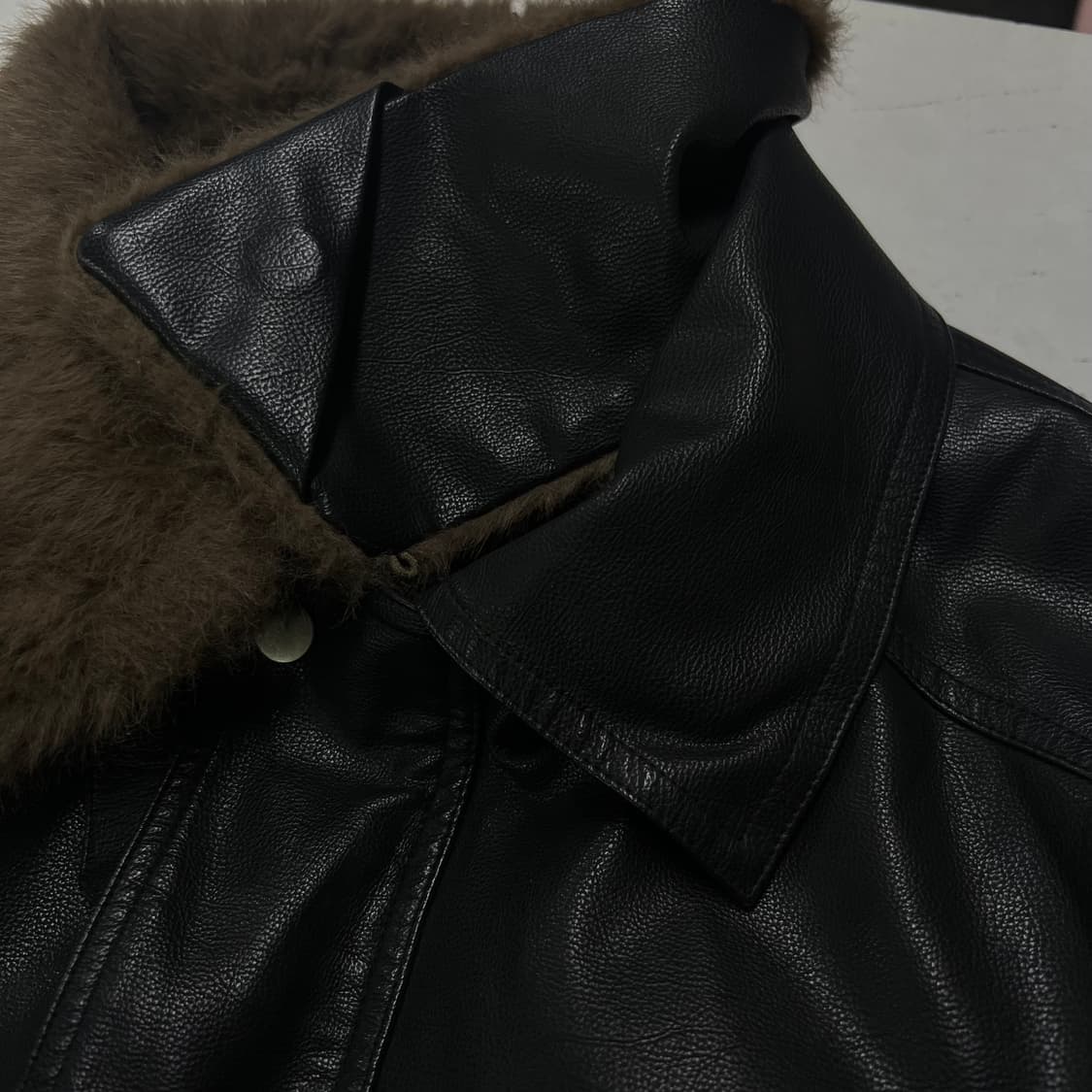 Mole 레더 무스탕자켓 FREE 상품이미지5