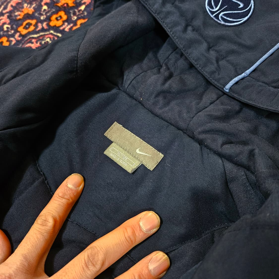 나이키(Nike) 2002's 스우시 블루라인 기모 누빔 후드 자켓  상품이미지9