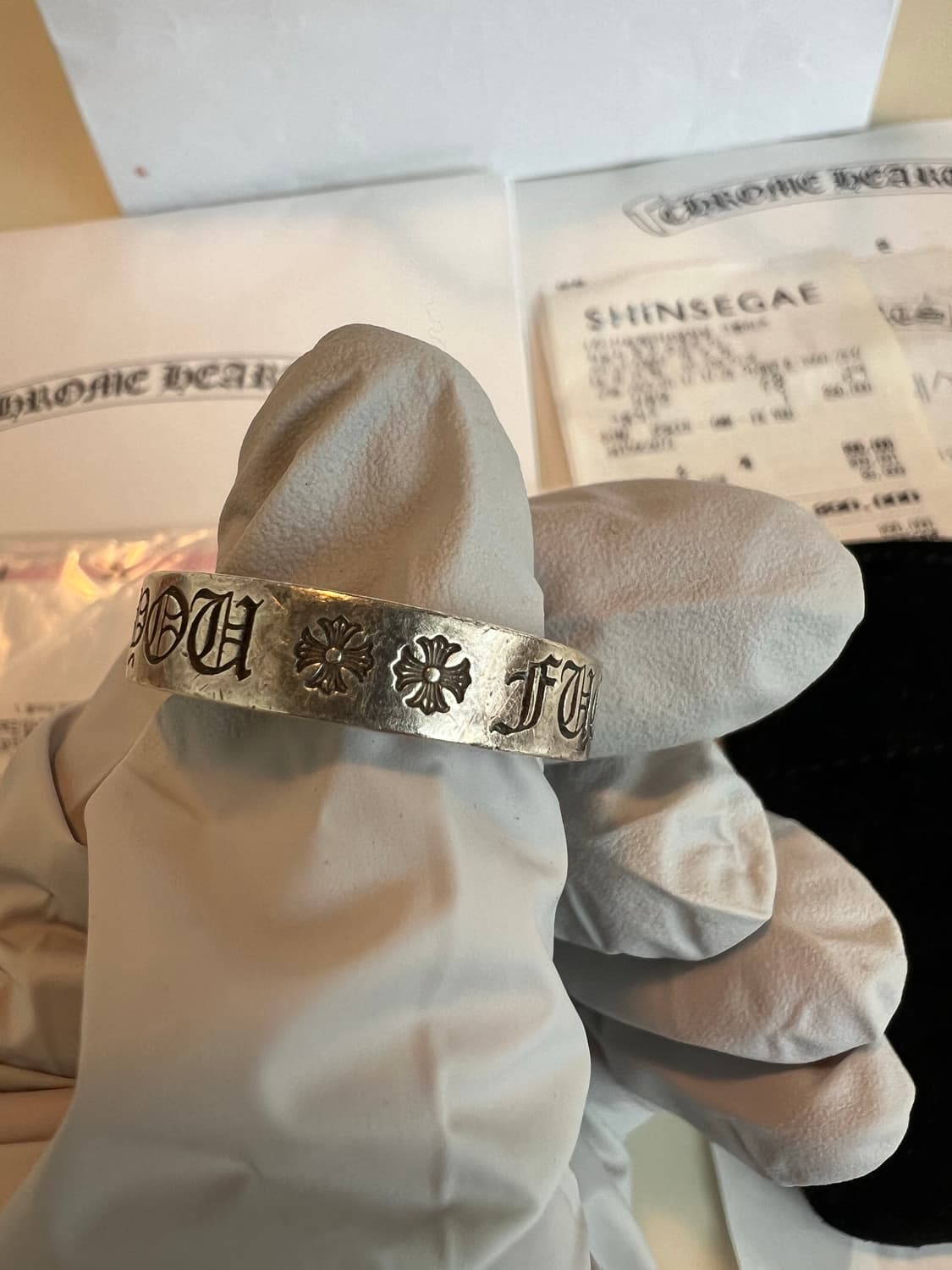 [us11.5] 크롬하츠 퍽유링 상품이미지4