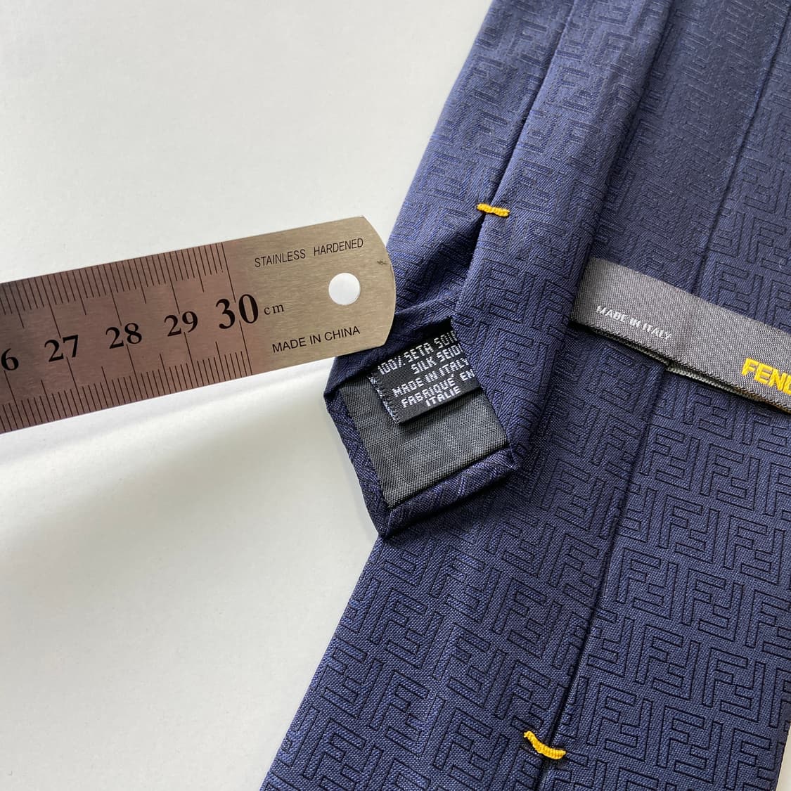 최상급 펜디 (FENDI) FF모노그램 명품 정품 넥타이 상품이미지6