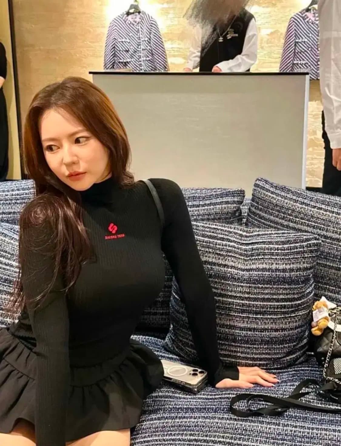 슈슈통 목폴라 골지 니트 터틀넥 스웨터 사이즈 6 상품이미지3