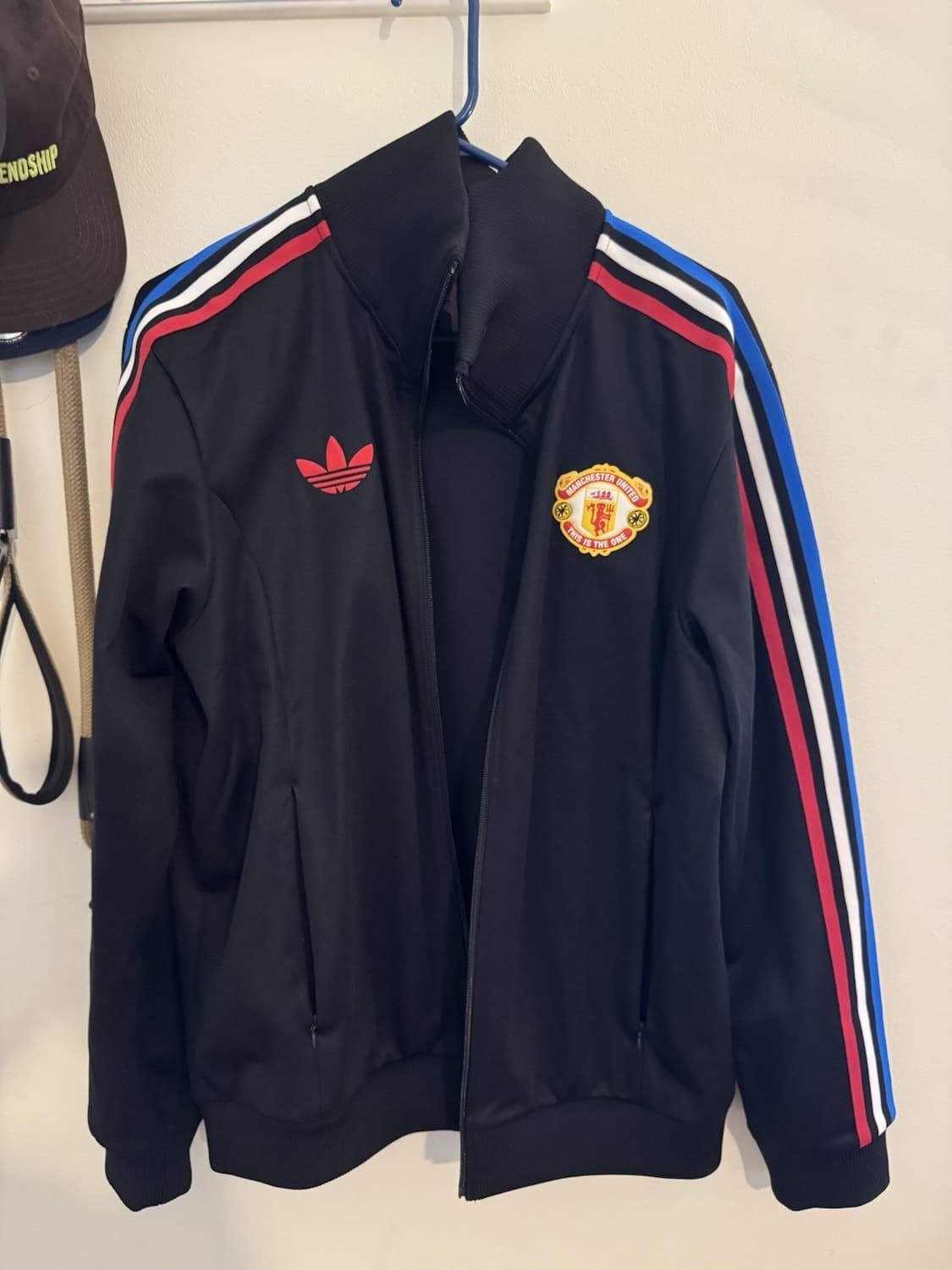 대장급 아디다스 맨유 스톤 로즈 트랙탑 져지 L 상품이미지1