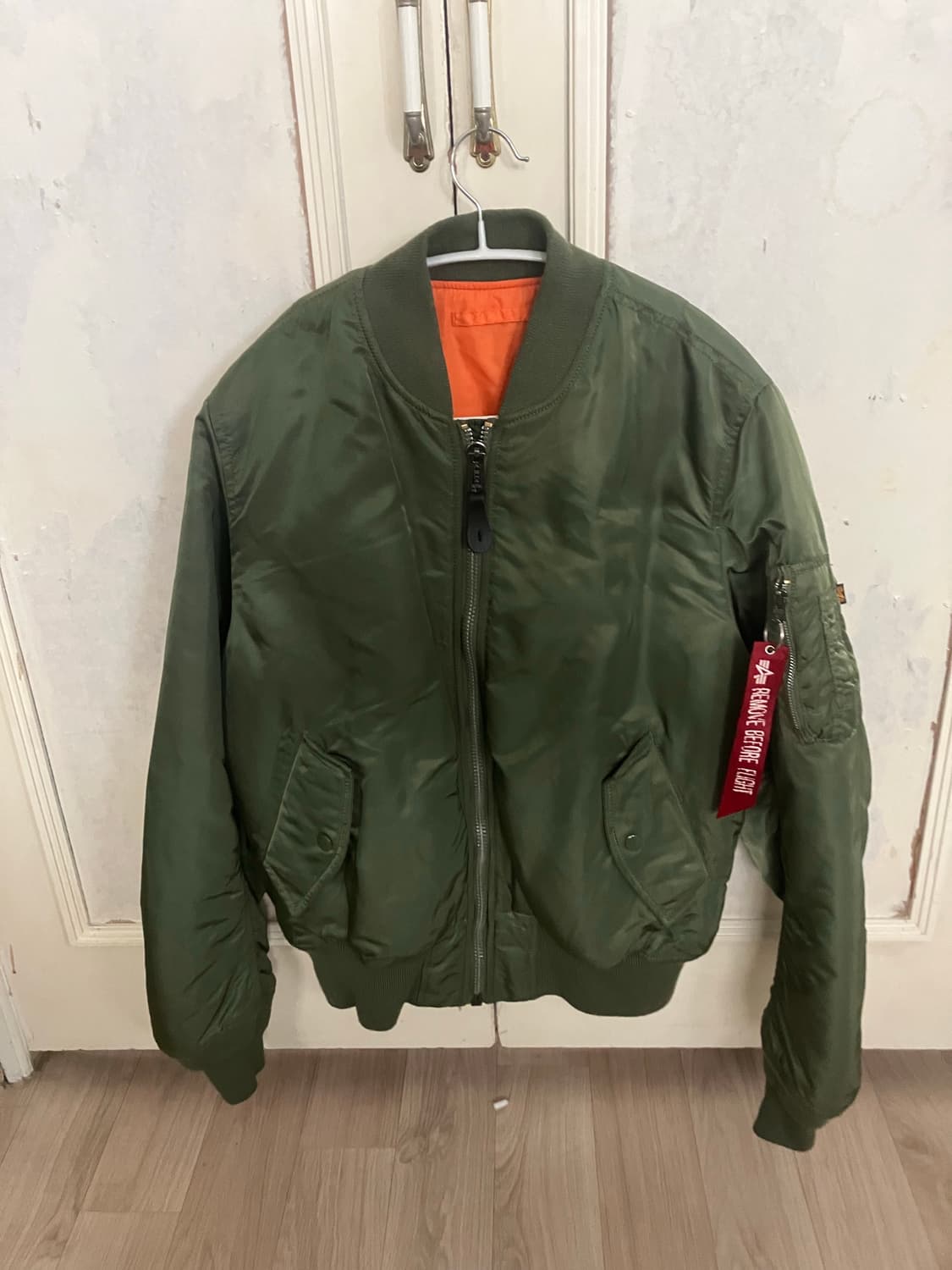 알파인더스트리 ma-1 세이지그린 S 상품이미지2