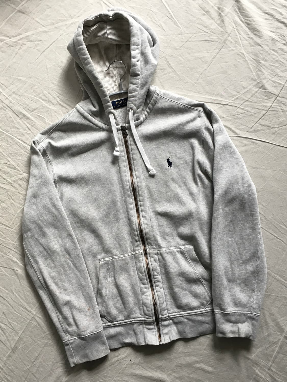 폴로 미니 자수 후드집업 상품이미지3