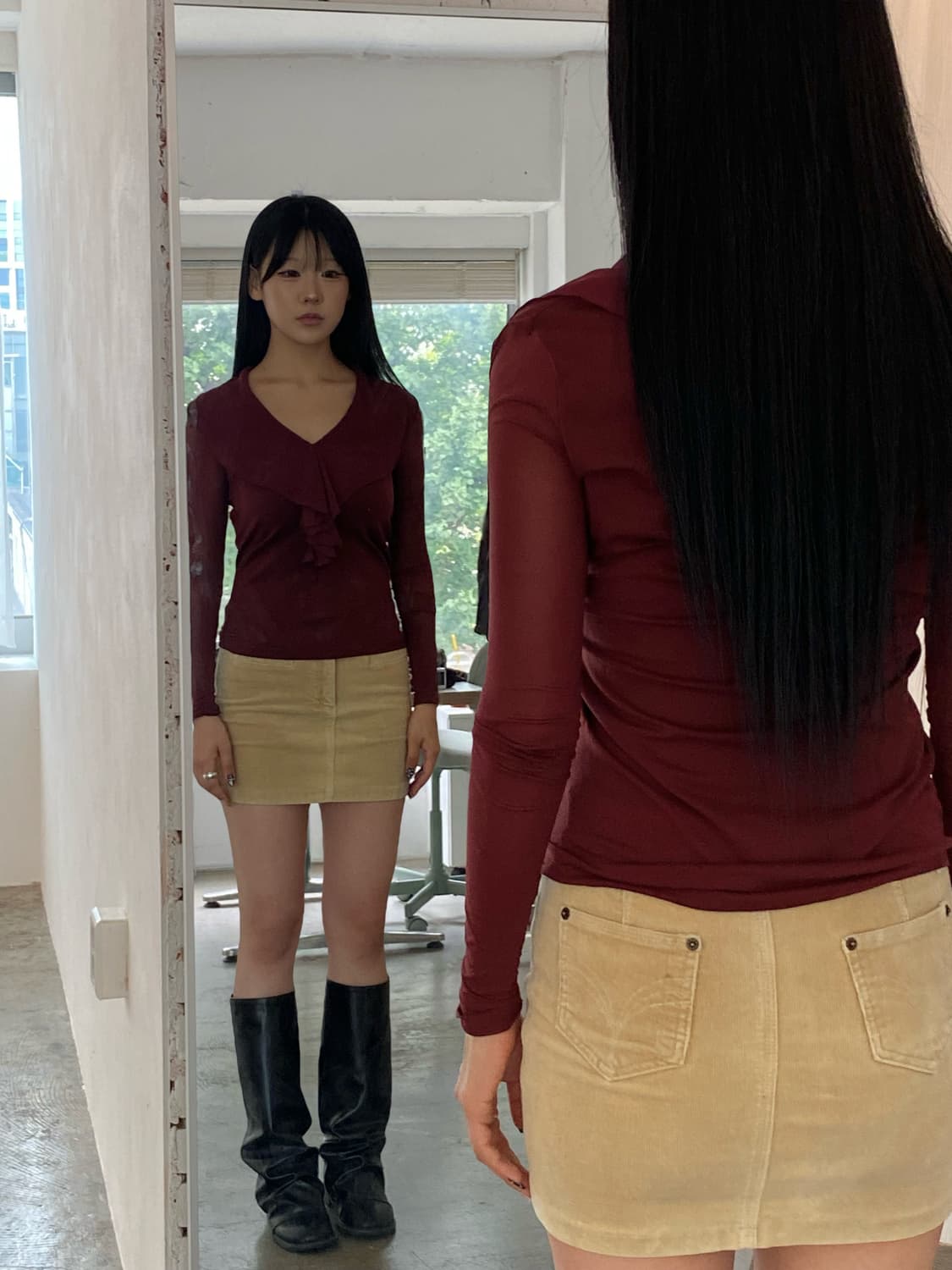 Wolford 프릴 블라우스 상품이미지1