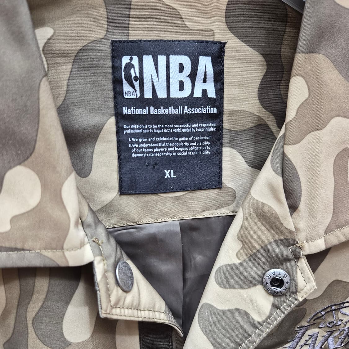 NBA 카모 자켓 상품이미지2