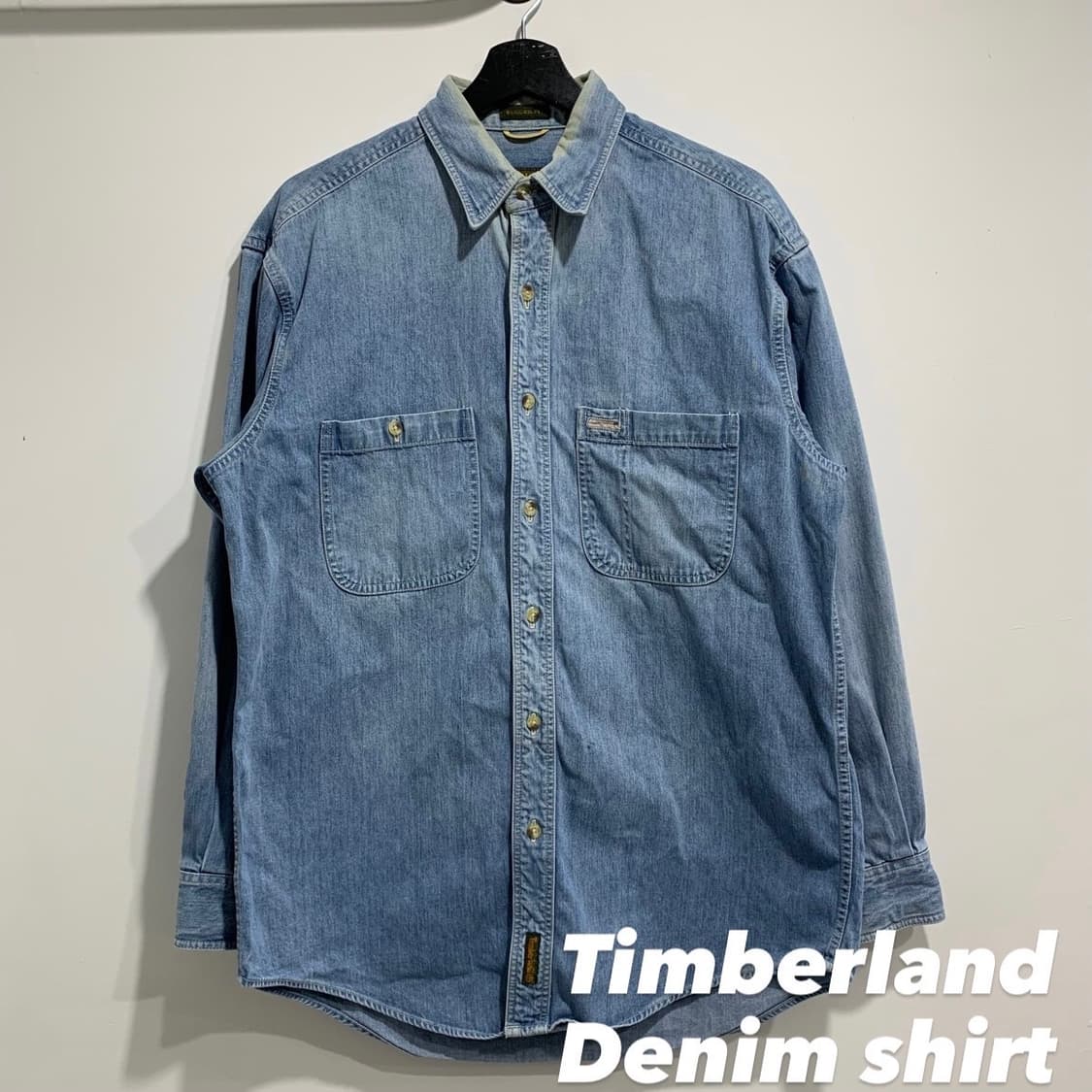 팀버랜드 워크 데님셔츠 상품이미지1