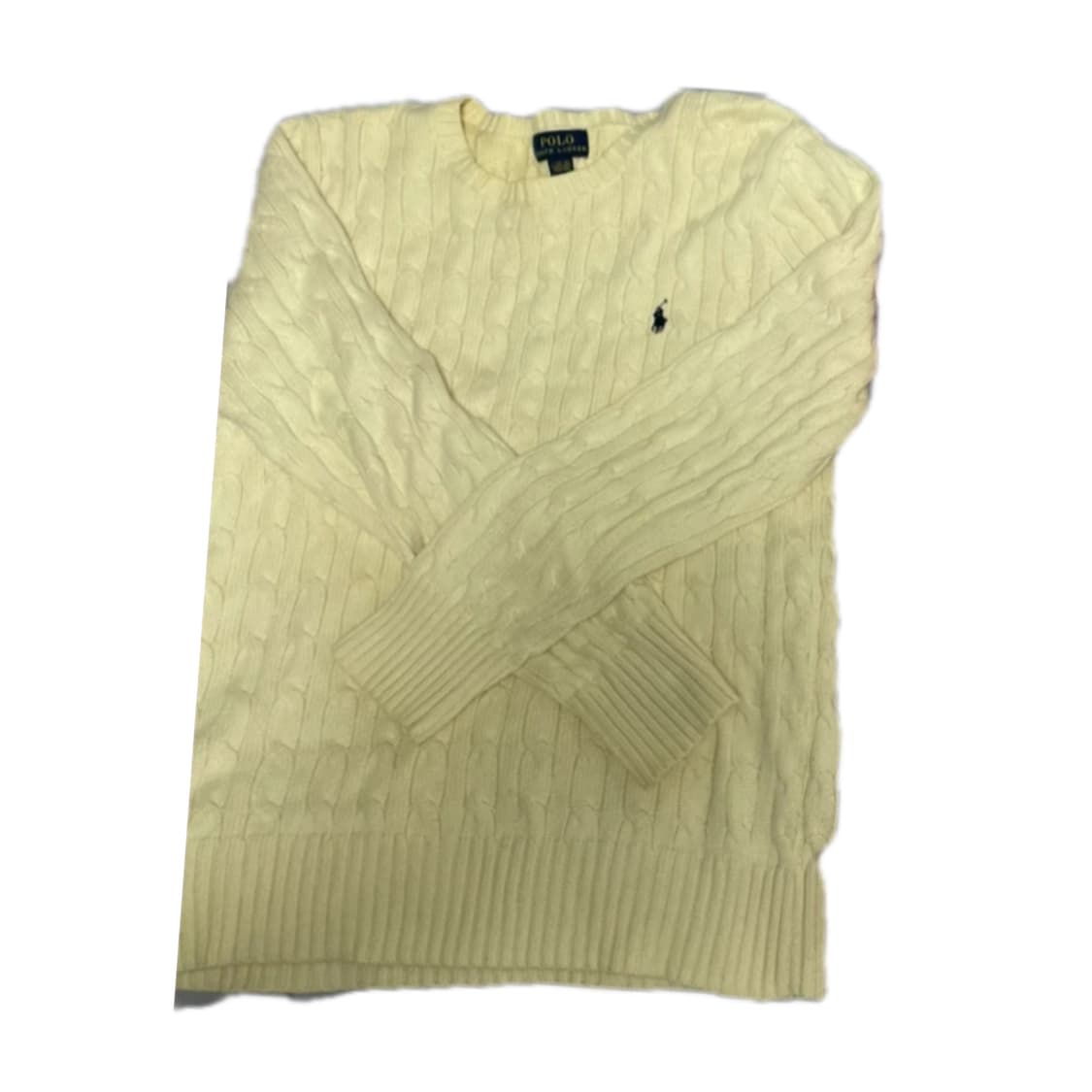 🍋폴로 랄프로렌 연노랑 케이블 니트🍋 상품이미지1