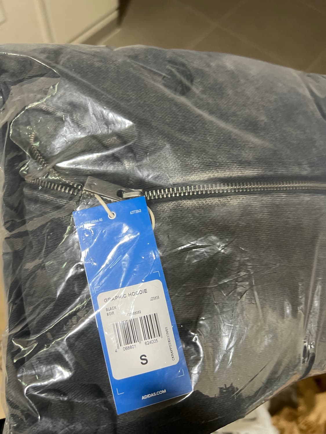 [S] 아디다스 아딜레늄 3 그래픽 풀집 후드집업 새상품 상품이미지3