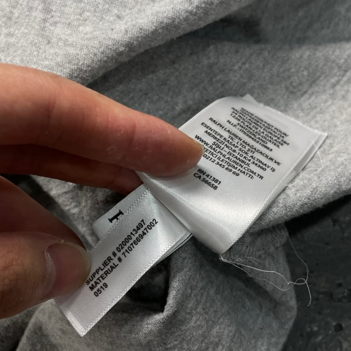 100 폴로 스펠아웃 롱슬리브 상품이미지4