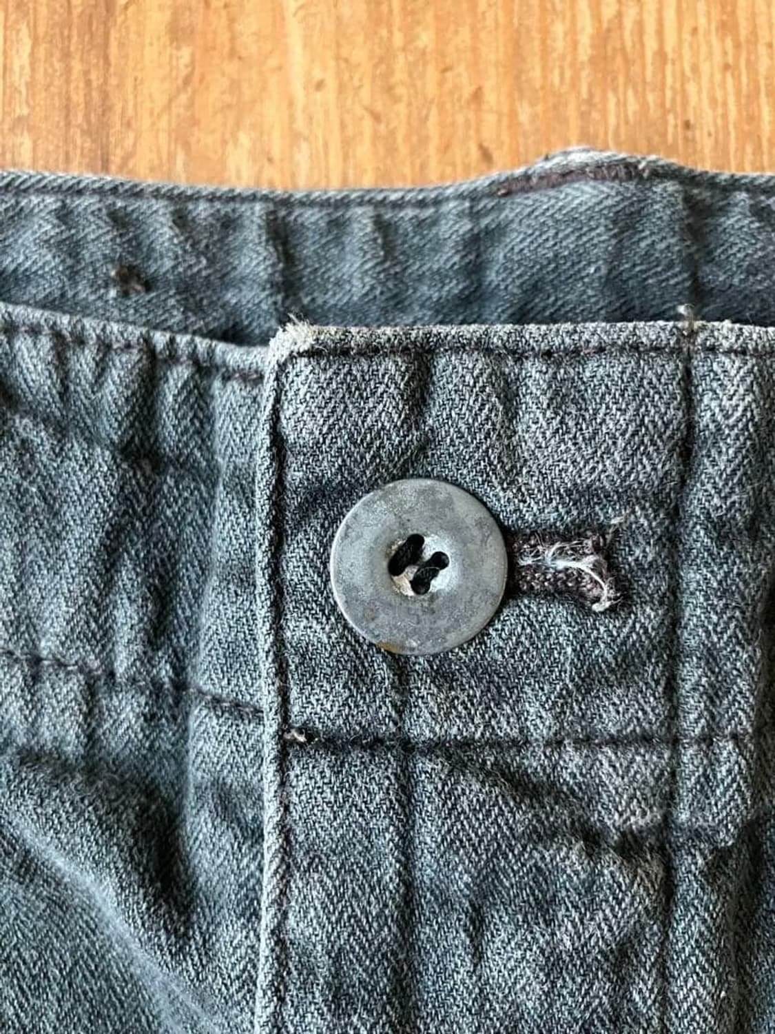 RRL 더블알엘 US 밀리터리 헤린본 트윌 베이커 쇼츠 상품이미지6