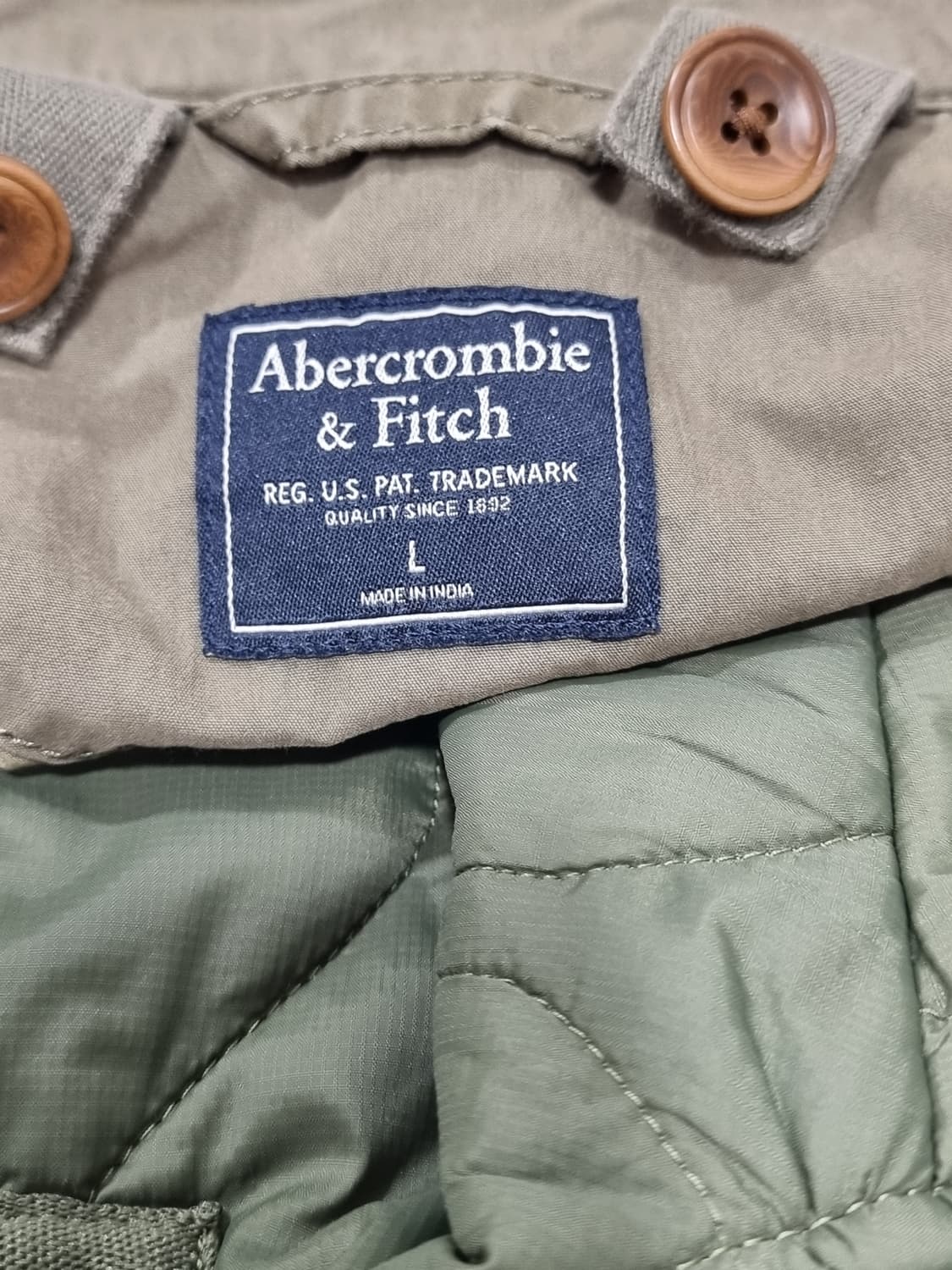 아베크롬비 & 피치 내피 탈부착 야상 (C986 상품이미지4