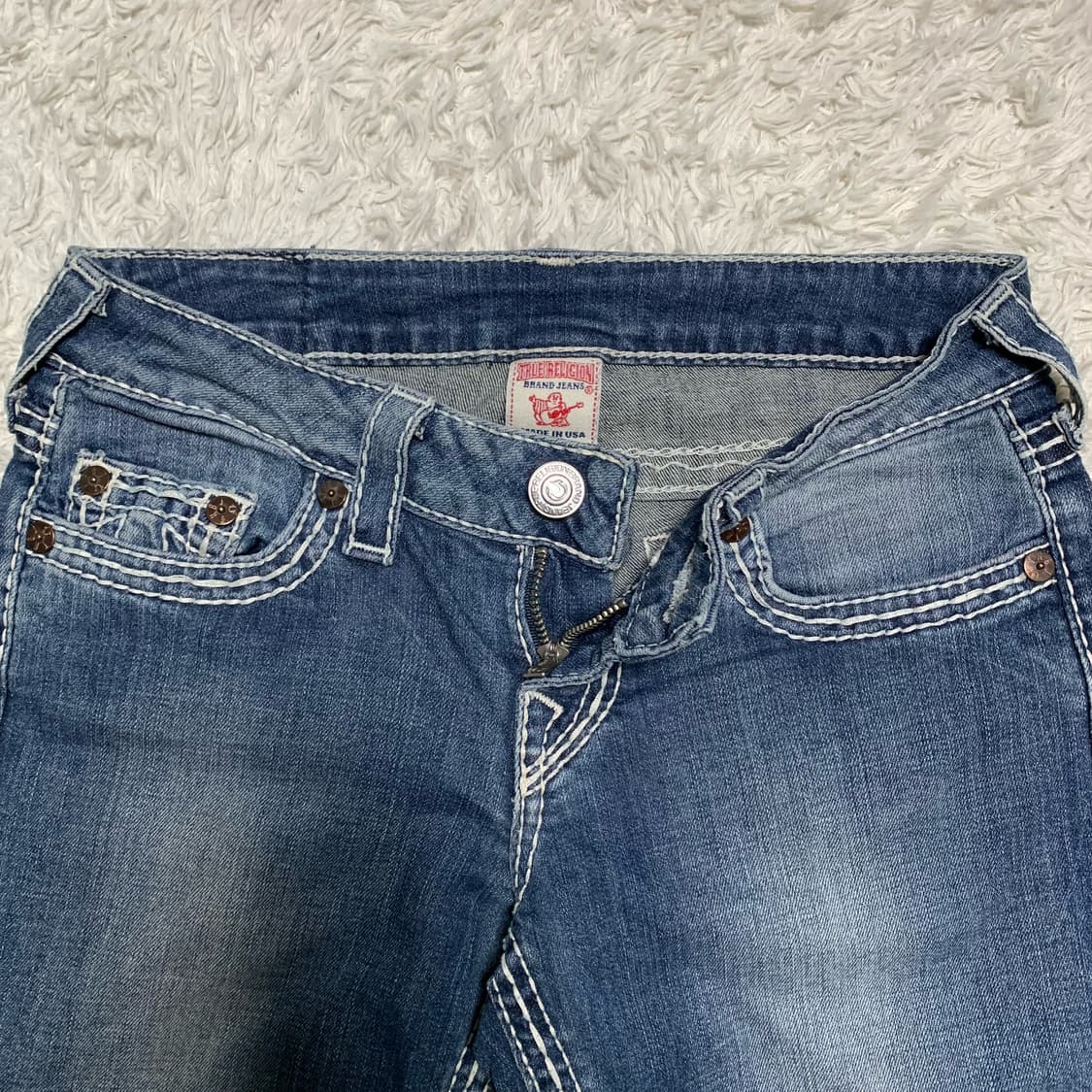 [표기 26] 트루릴리젼 스키니 로우라이즈 데님팬츠 상품이미지4