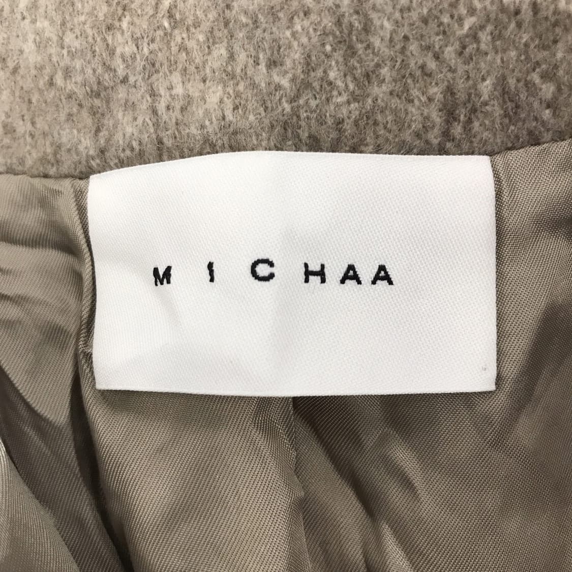 MICHAA 미샤 톨레뇨 캐시미어100프로 코트 [여성55] 상품이미지5