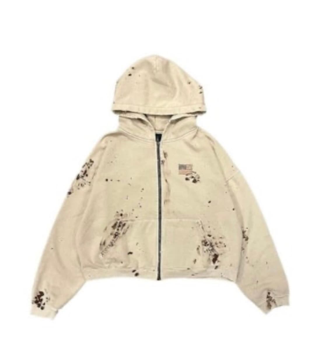 구해요)) 언더마이카 빈티지 아메리칸 플래그 더티 워시 후드집업 성조기 상품이미지2