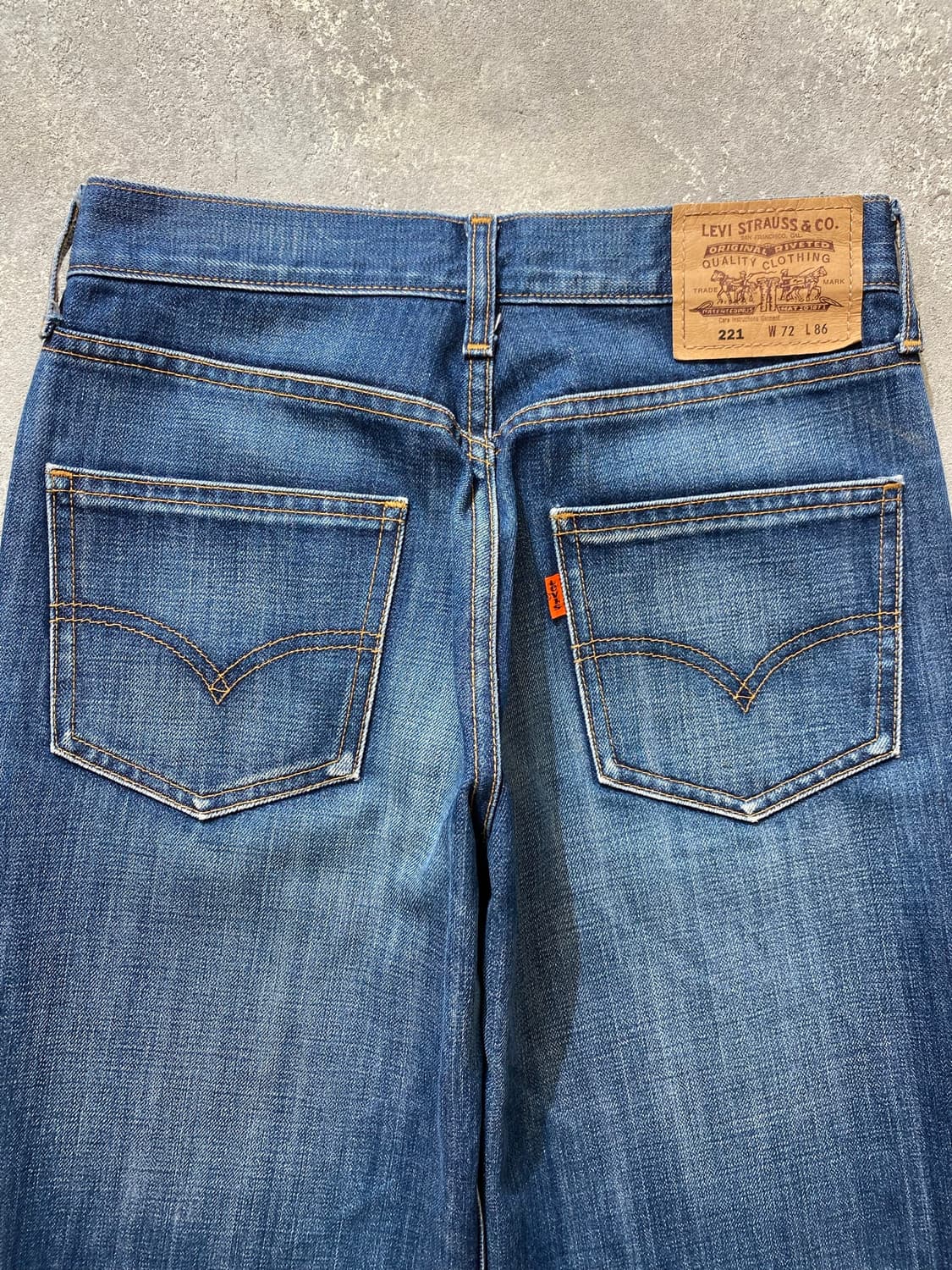 [28] 00s Levi's 221 리바이스 오렌지탭 데님팬츠 상품이미지3
