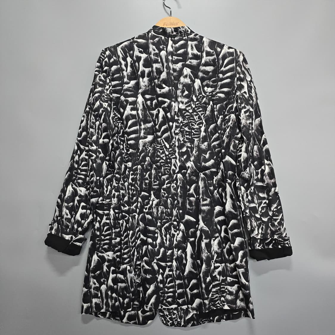 새제품)헬무트랑(Helmut Lang) 린넨 블렌드 패턴 롱자켓 4 상품이미지5