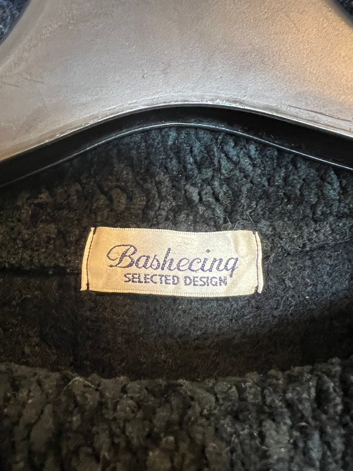 T083 JPN 모리/러블리/펑크/Y2K 블랙 니트 탑 M 상품이미지3