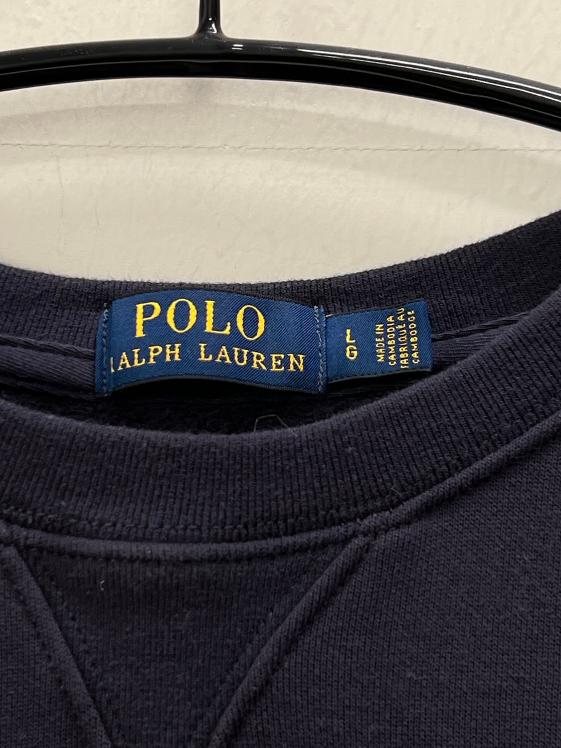 (L) 폴로랄프로렌 스웻 맨투맨 네이비 상품이미지4