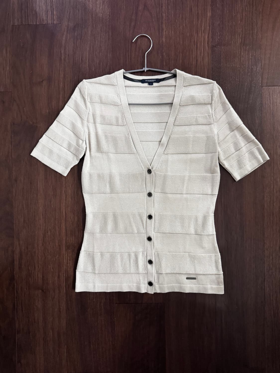 버버리 반팔 가디건 상품이미지1