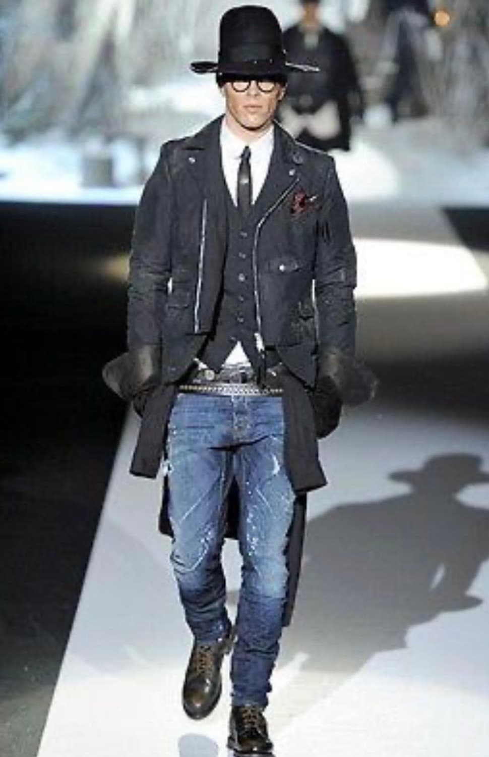 Dsquared2 FW11 Dirty washed rider Jacket 상품이미지6