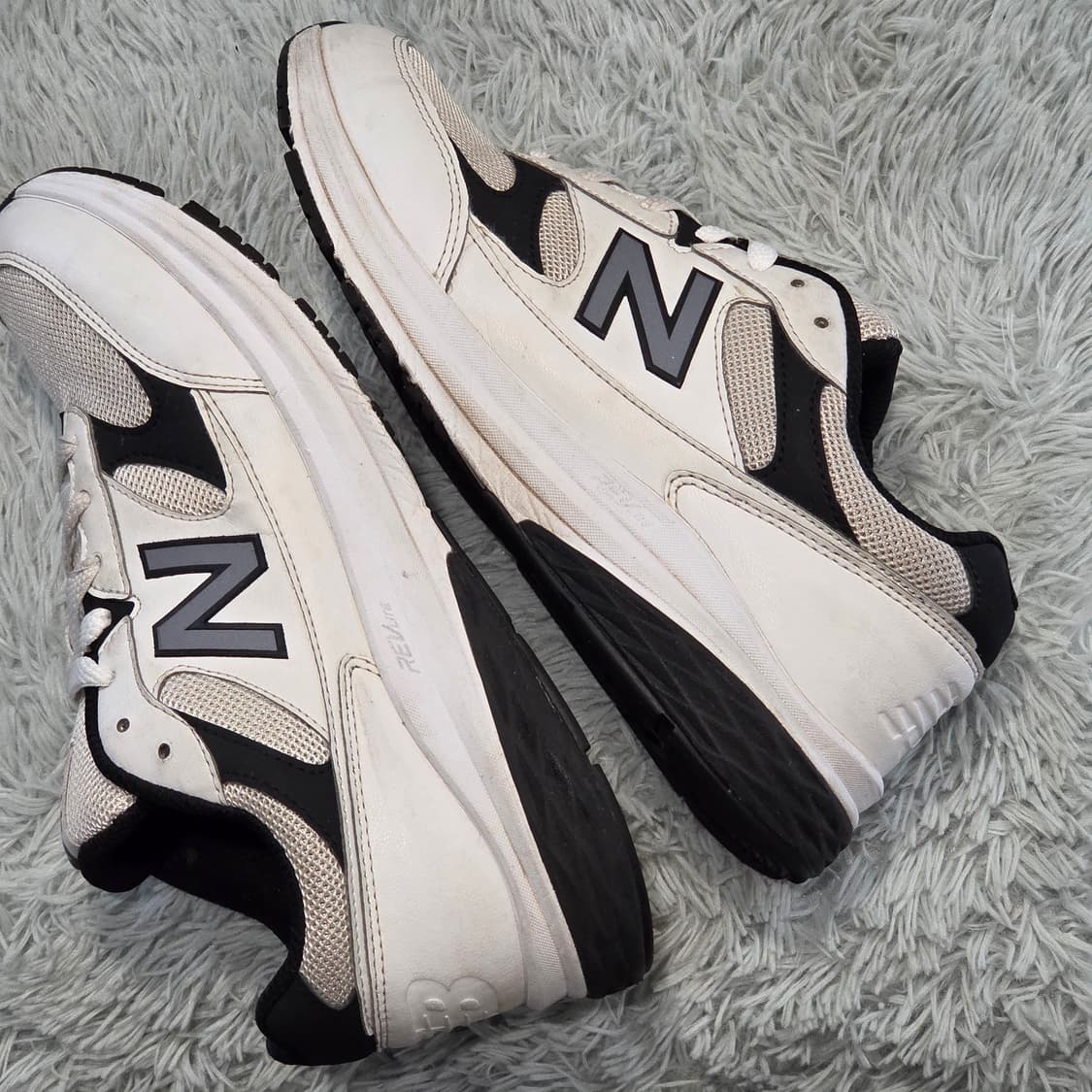5q-9:뉴발란스 MW707WB 화이트-블랙 (25.5cm) 상품이미지8