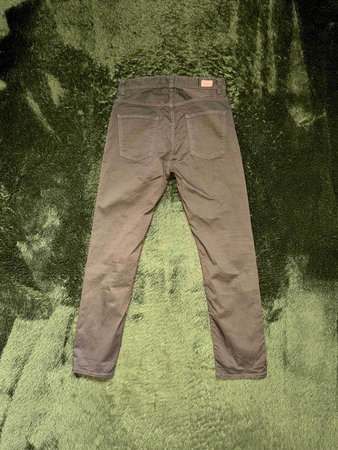 [M] Beams 빔즈 Made in Japan 코튼 팬츠 올리브 상품이미지7