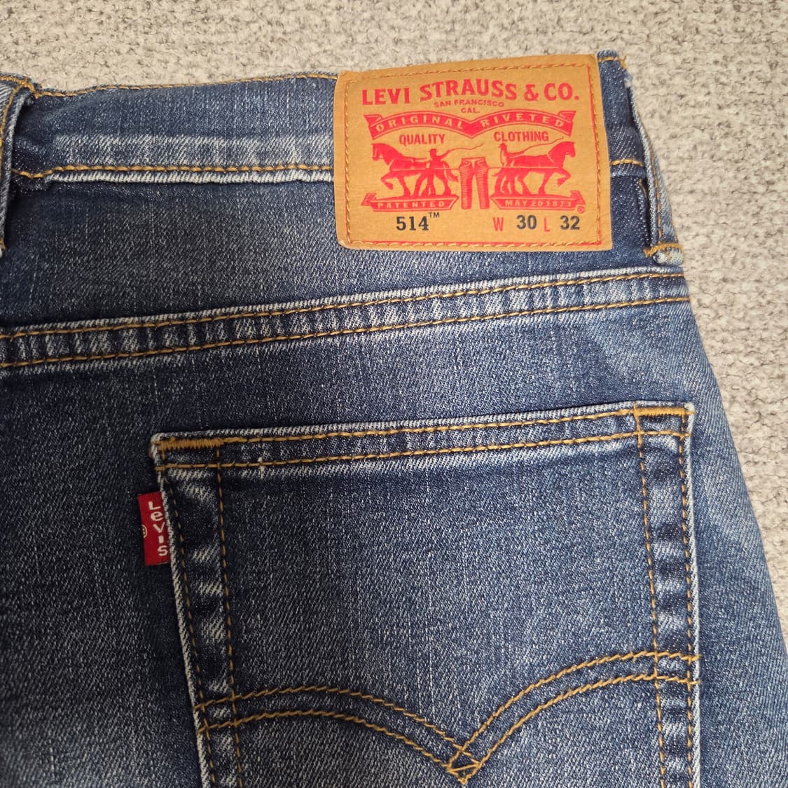 리바이스 514 데님팬츠 청바지 30-31 상품이미지7