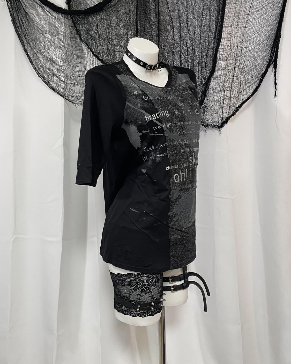 glitter lettering t-shirt 상품이미지2