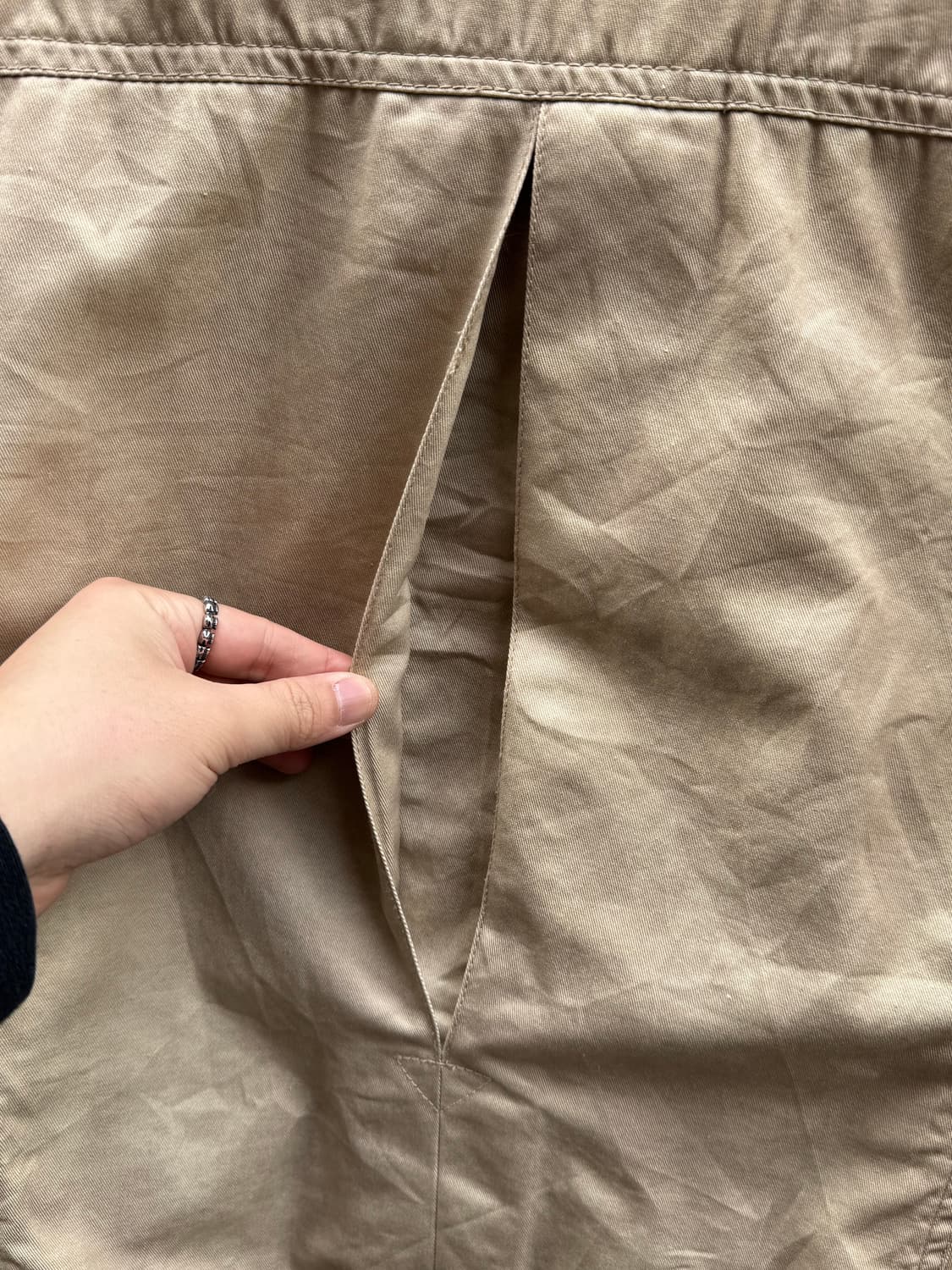 유나이티드 애로우즈 블루라벨 코팅자켓  상품이미지9