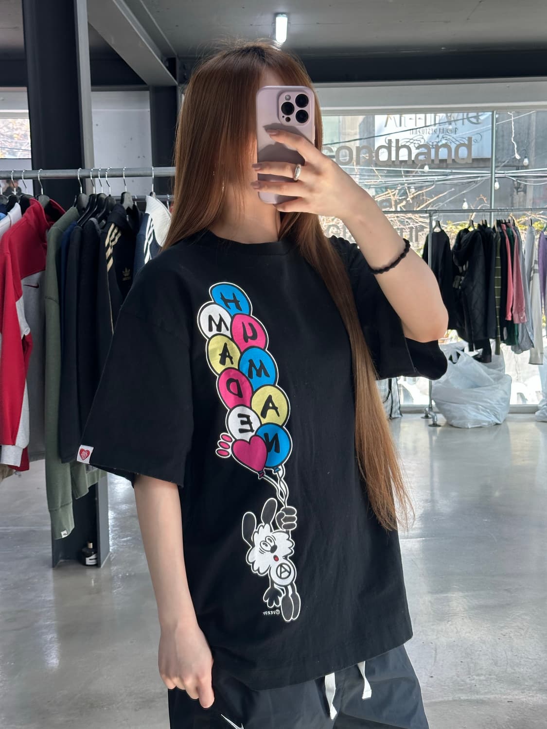 휴먼메이드 x 베르디 빅 백로고 반팔티 상품이미지3