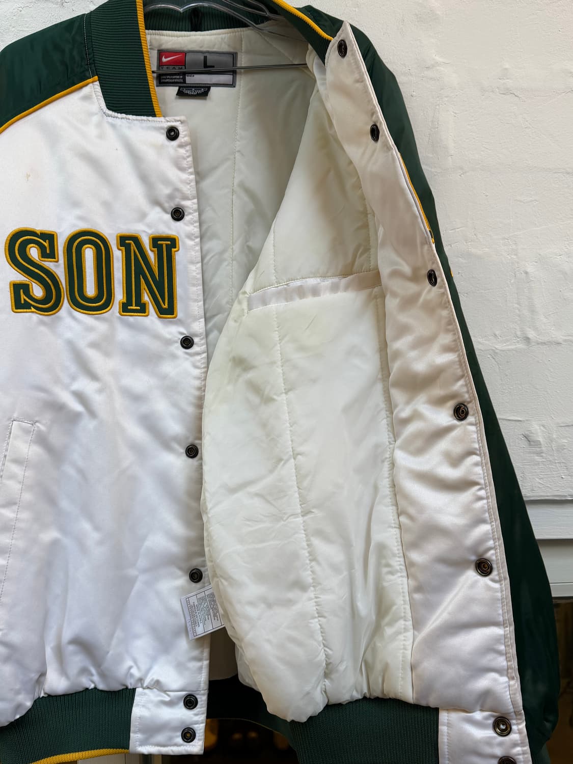 Nike 나이키 슈퍼소닉스 나일론 바시티 자켓 [L] 상품이미지5