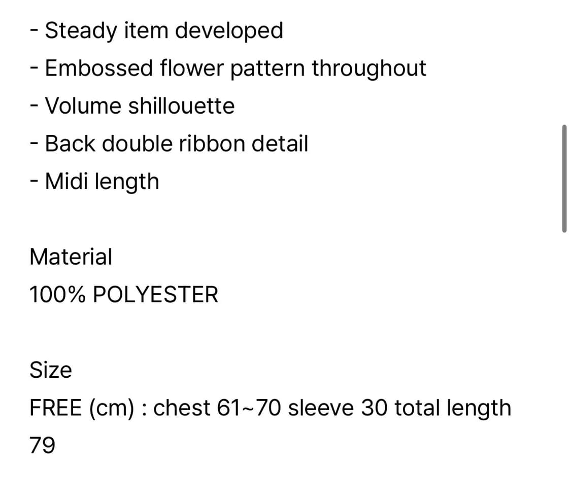 COSMOSS VOLUME MINI DRESS (FLORAL BLACK) 상품이미지4