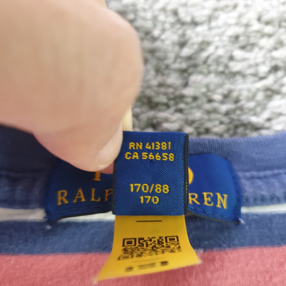 POLO RALPH LAUREN 스트라이프 반팔 티셔츠 상품이미지5