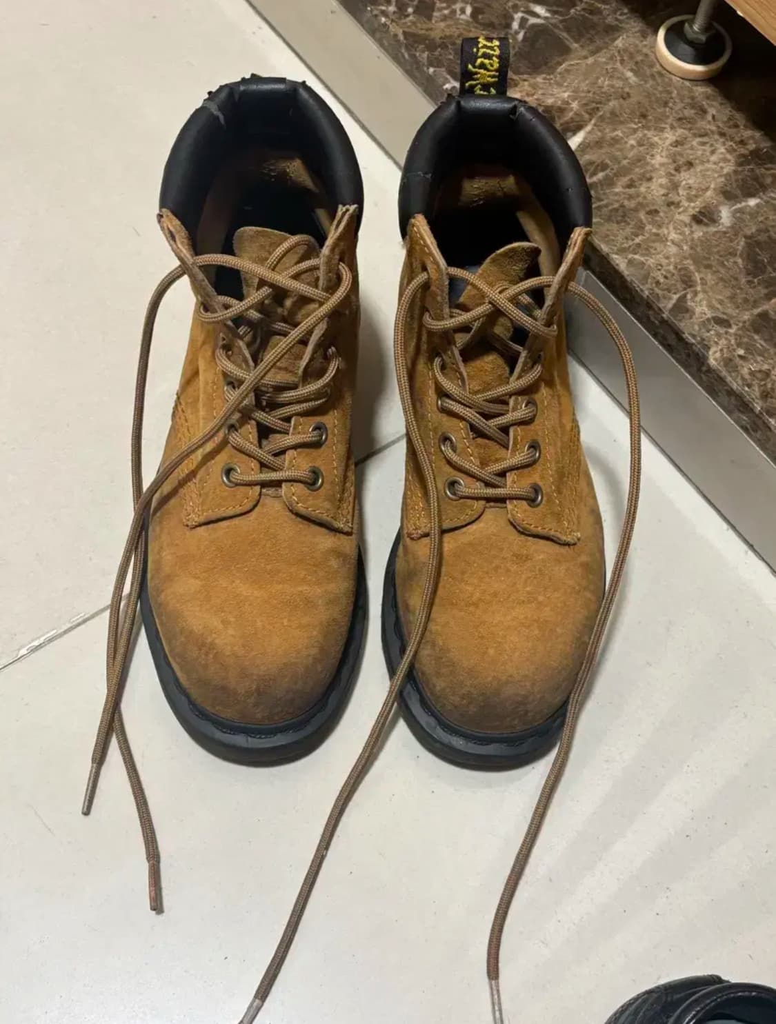 닥터마틴 스웨이드 된장 워커 uk5 상품이미지1