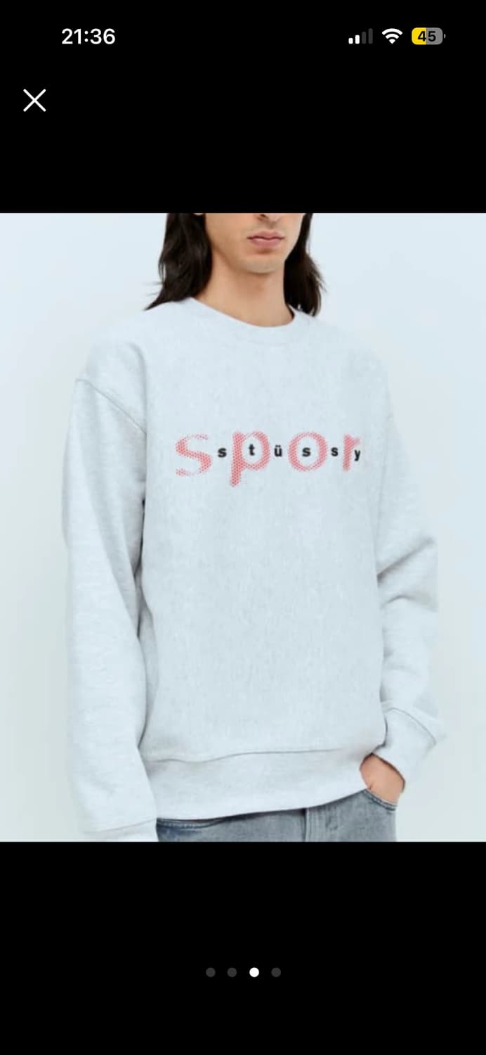 [XL] [새상품] 스투시 sports 맨투맨 상품이미지3