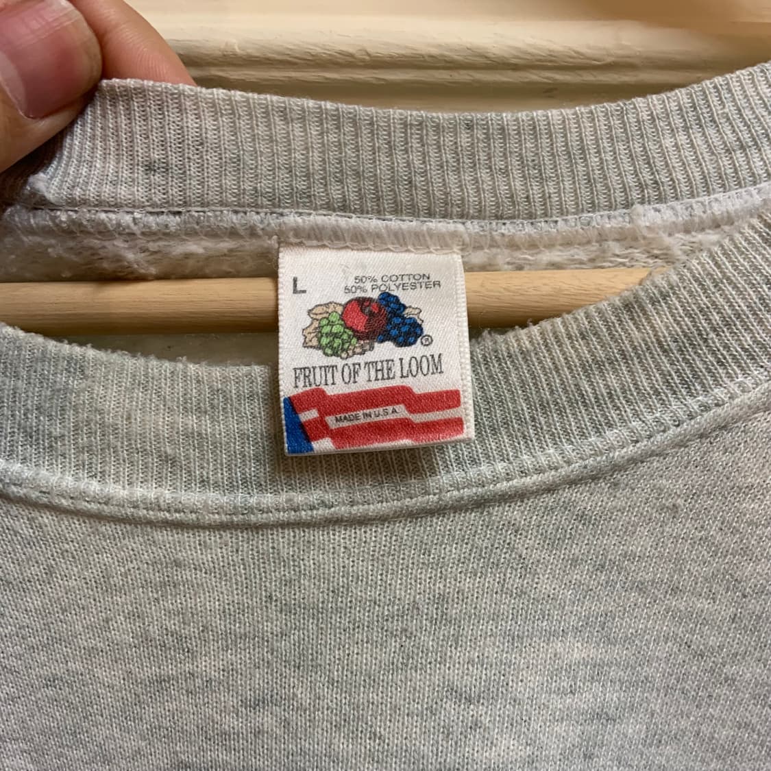 90s 후르츠오브더룸 50/50 스웻셔츠 상품이미지3