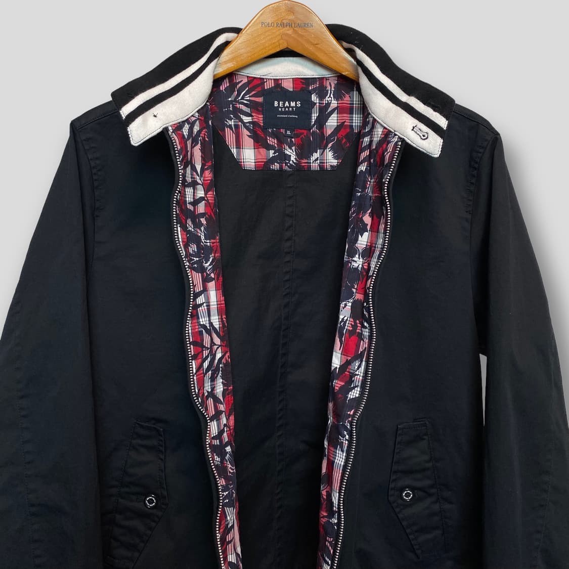 (XL)Beams빔즈하트 헤링턴자켓 상품이미지4