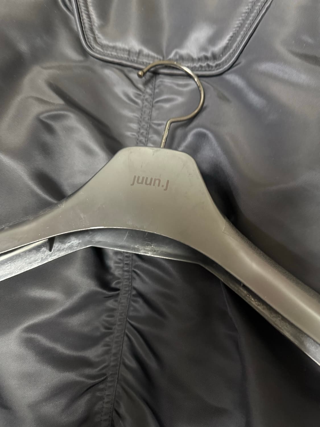 [46] 21FW 준지 시그니처 ma-1 블랙 상품이미지7