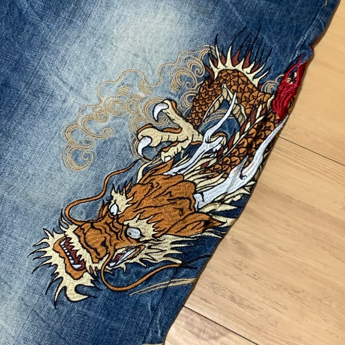 karakuri tamashi oriental denim pants 상품이미지5