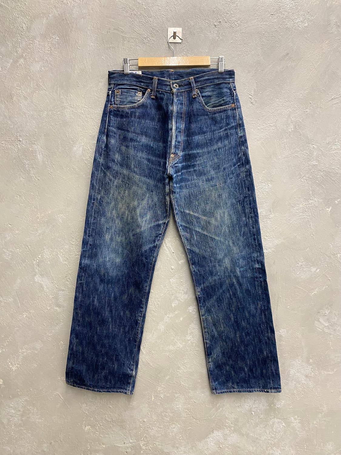 [31] EightG 505X 셀비지 와이드 데님팬츠 상품이미지1