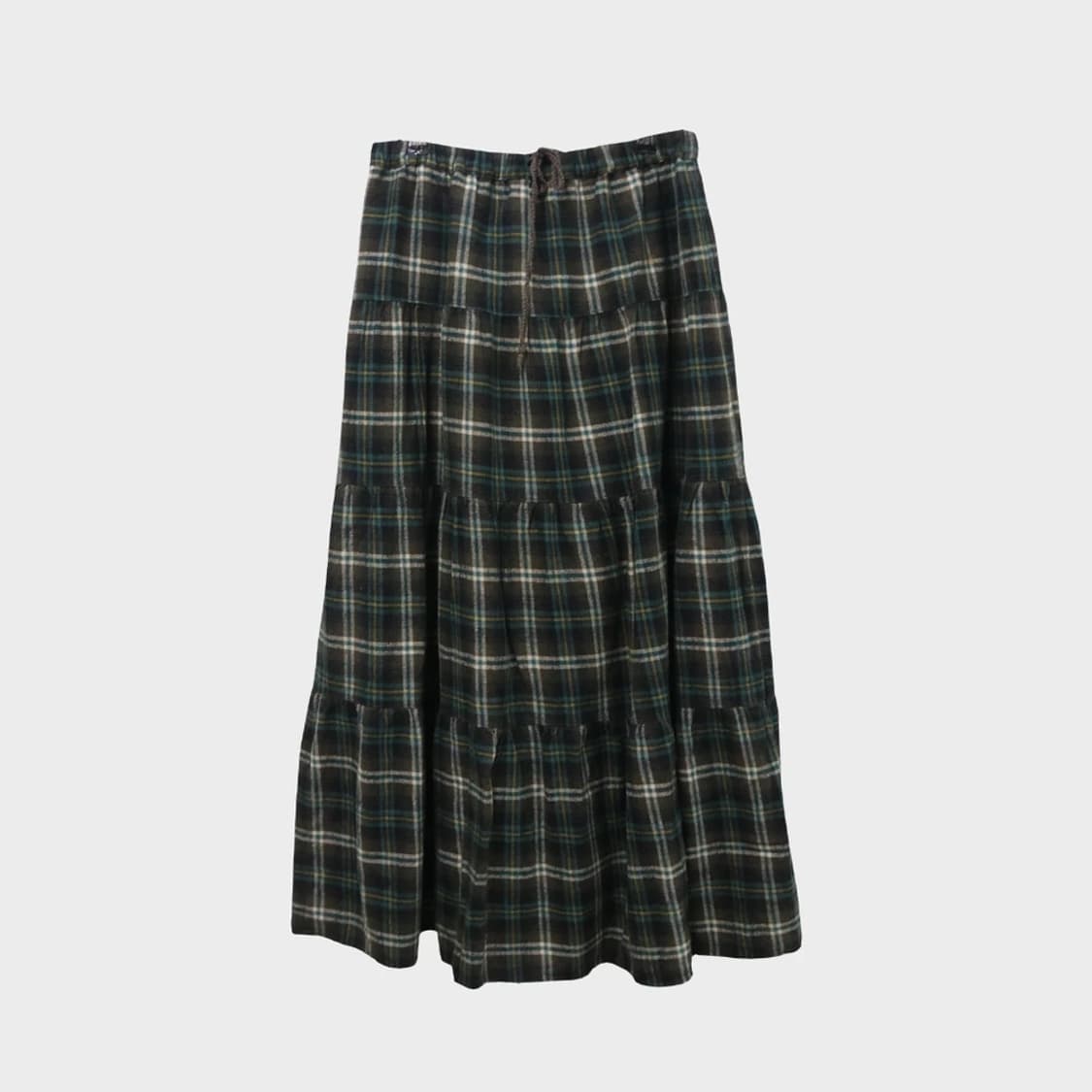 시네마클럽 체크 캉캉 롱스커트 61788 상품이미지1