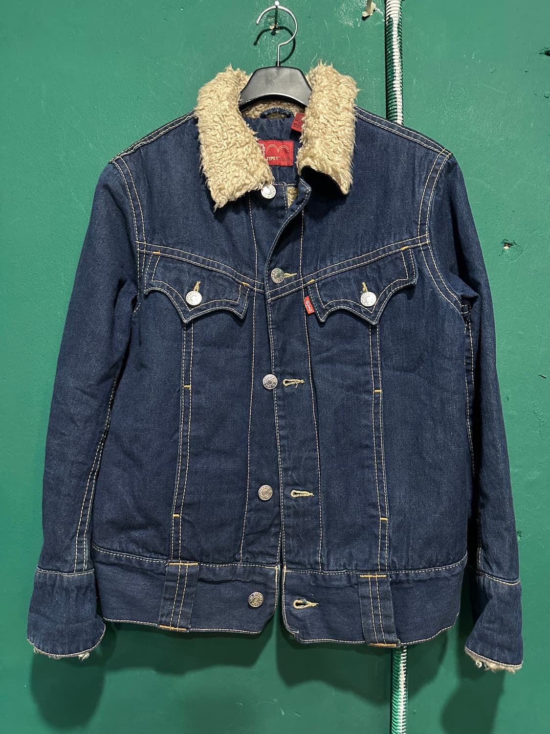 리바이스 타입1 쉐르파 청자켓 95 상품이미지1