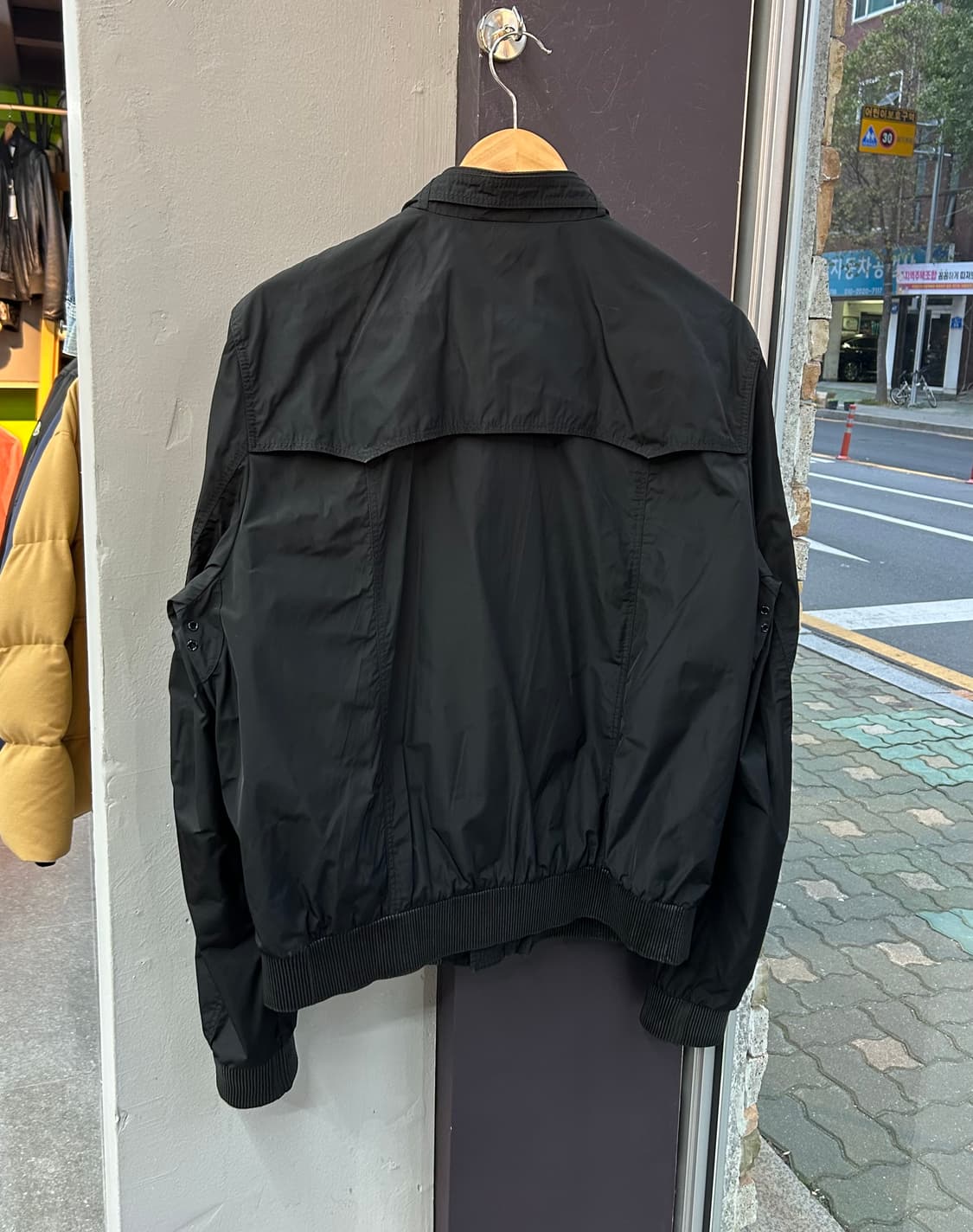 XL/ 버버리 블루종 봄버 자켓 상품이미지5