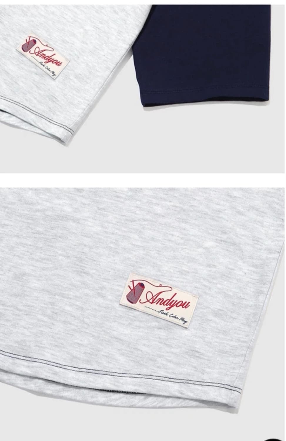 가격내림 ! 앤유 그다이마잇 아트워크 래글런 티셔츠 (2사이즈) 상품이미지6