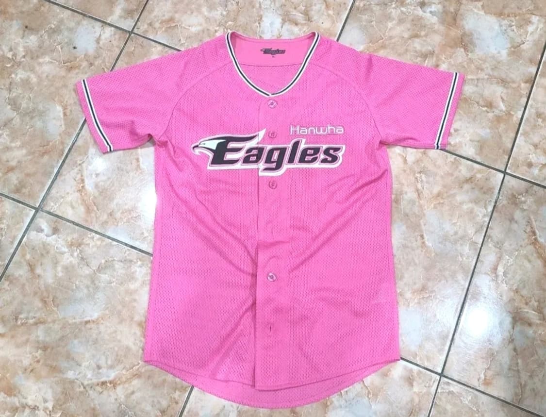 한화이글스 핑니폼 핑크유니폼 노마킹 (95) 상품이미지1