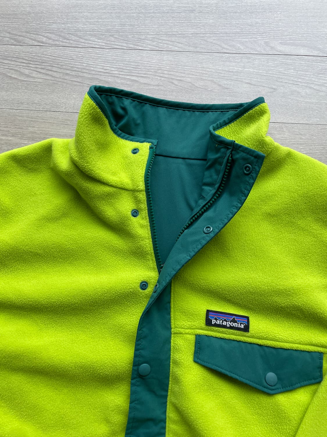 파타고니아 글리세이드 그린 라임 신칠라 상품이미지7