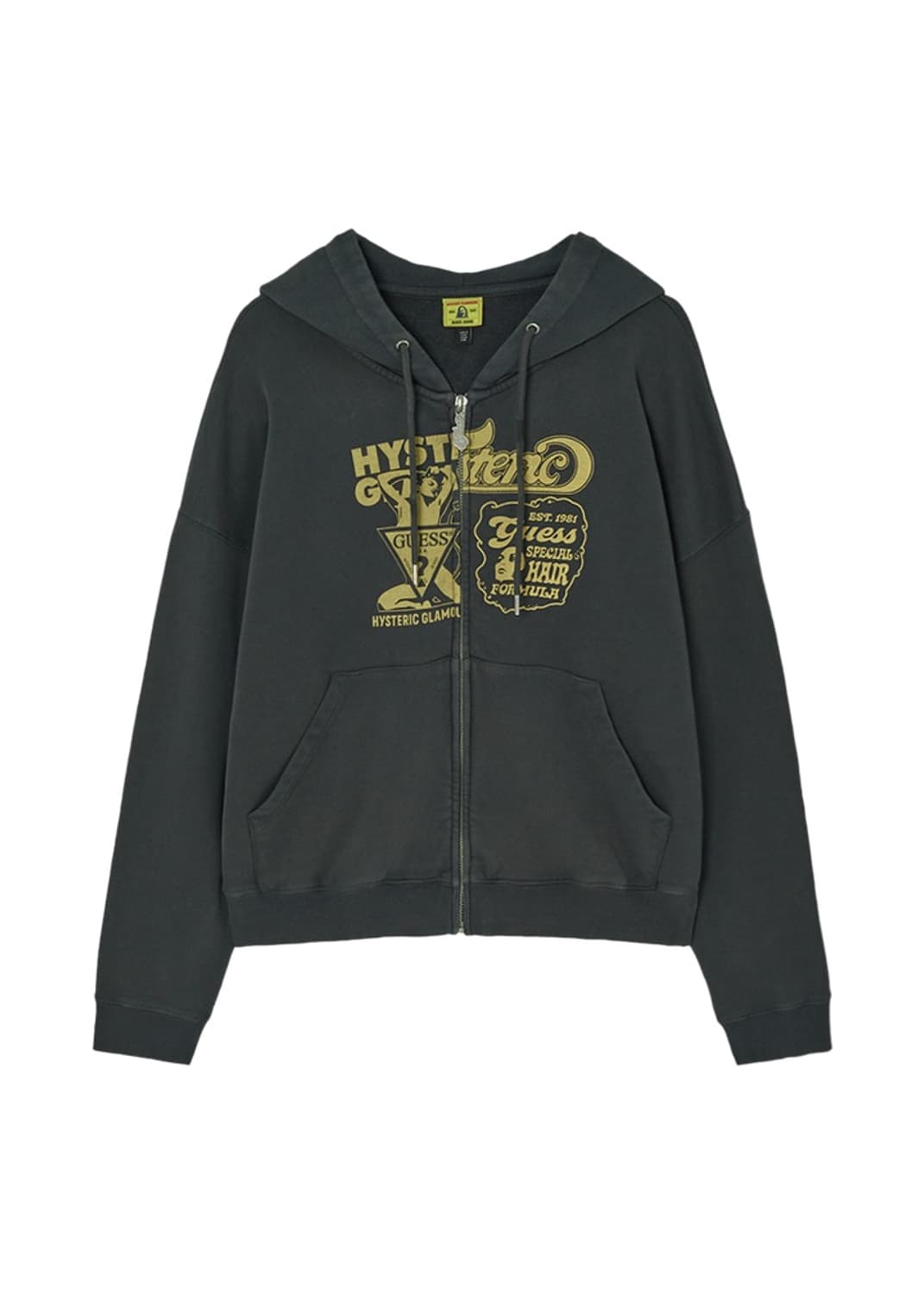 게스 히스테릭글래머 후드집업 L에서 M 사이즈 교환 상품이미지1