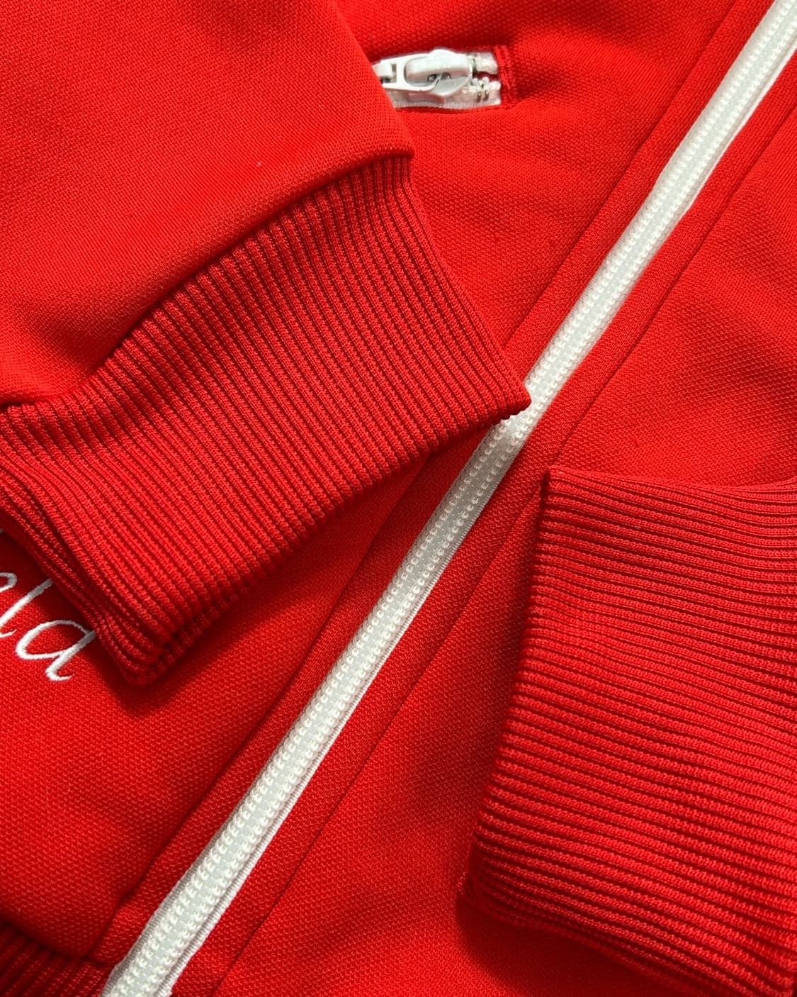 아디다스 씨펠드 레드화이트 트랙탑 져지  상품이미지5