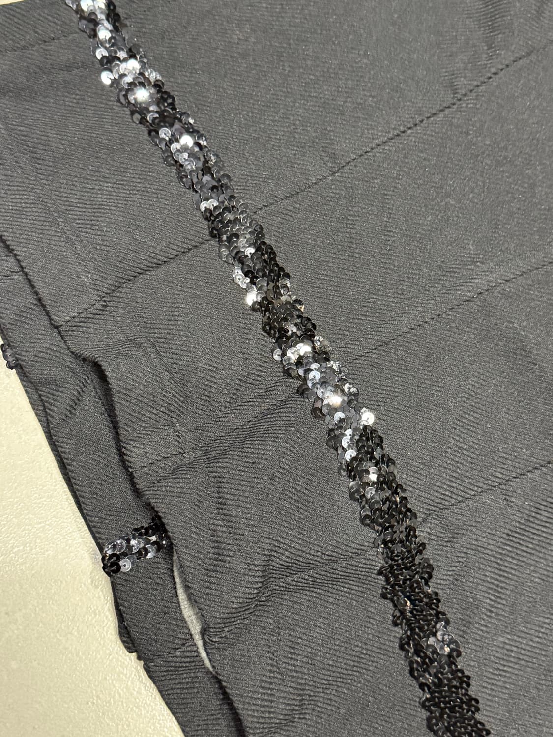 2005 꼼데가르송 아카이브 스팽글 크로스 라이더 자켓 상품이미지6